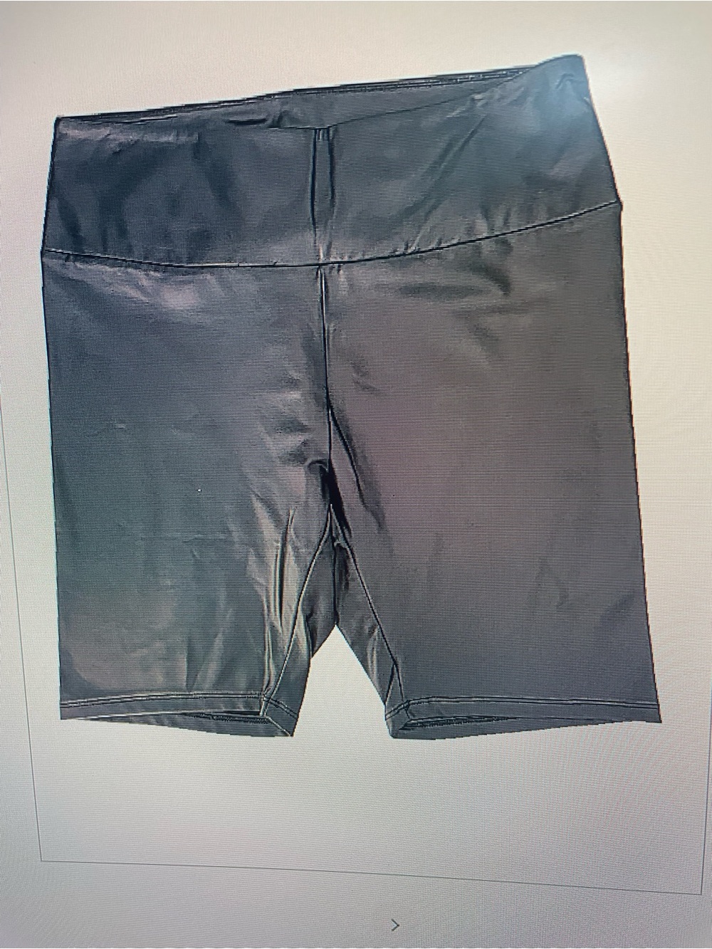 Women's Black High-Rise Performance Bike Shorts